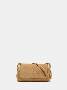 Tan Leather Shoulder Bag